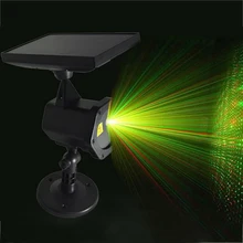 Солнечная мощность светодио дный светодиодный лазерный проектор Chrismas лазер сказочные огни проекция водостойкий открытый прожектор Сад Двор вечерние вечеринка Декор лампа