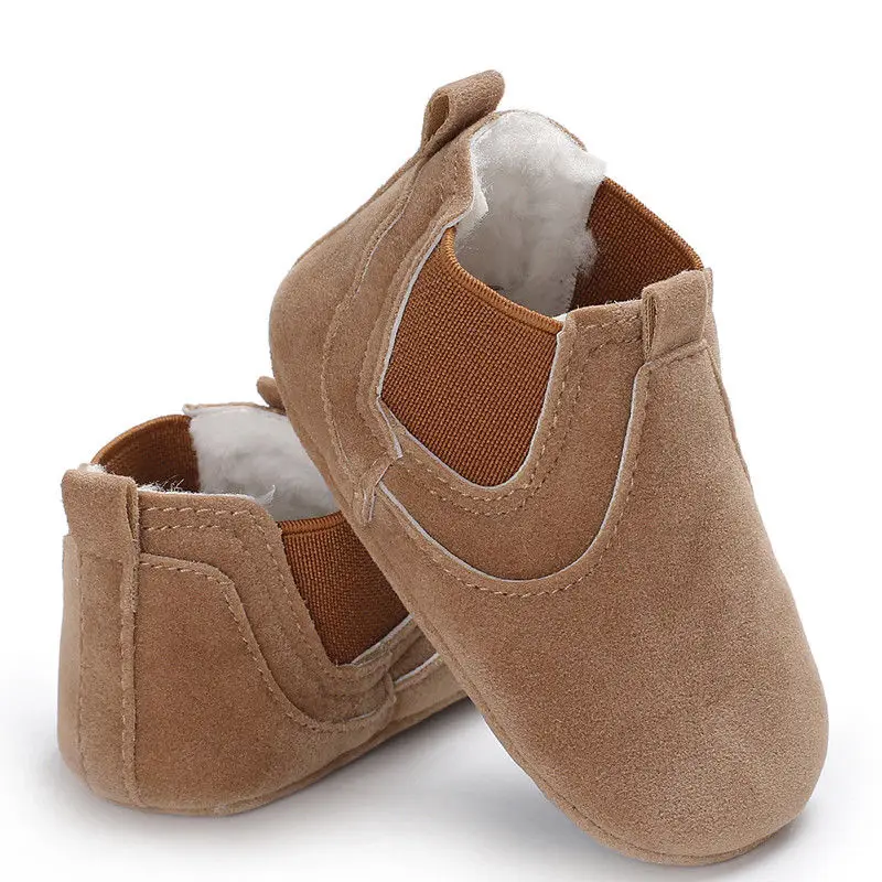 Pudcoco повседневная детская обувь для новорожденных мальчиков и девочек, кожаная мягкая подошва, обувь для малышей, мокасины - Цвет: Коричневый