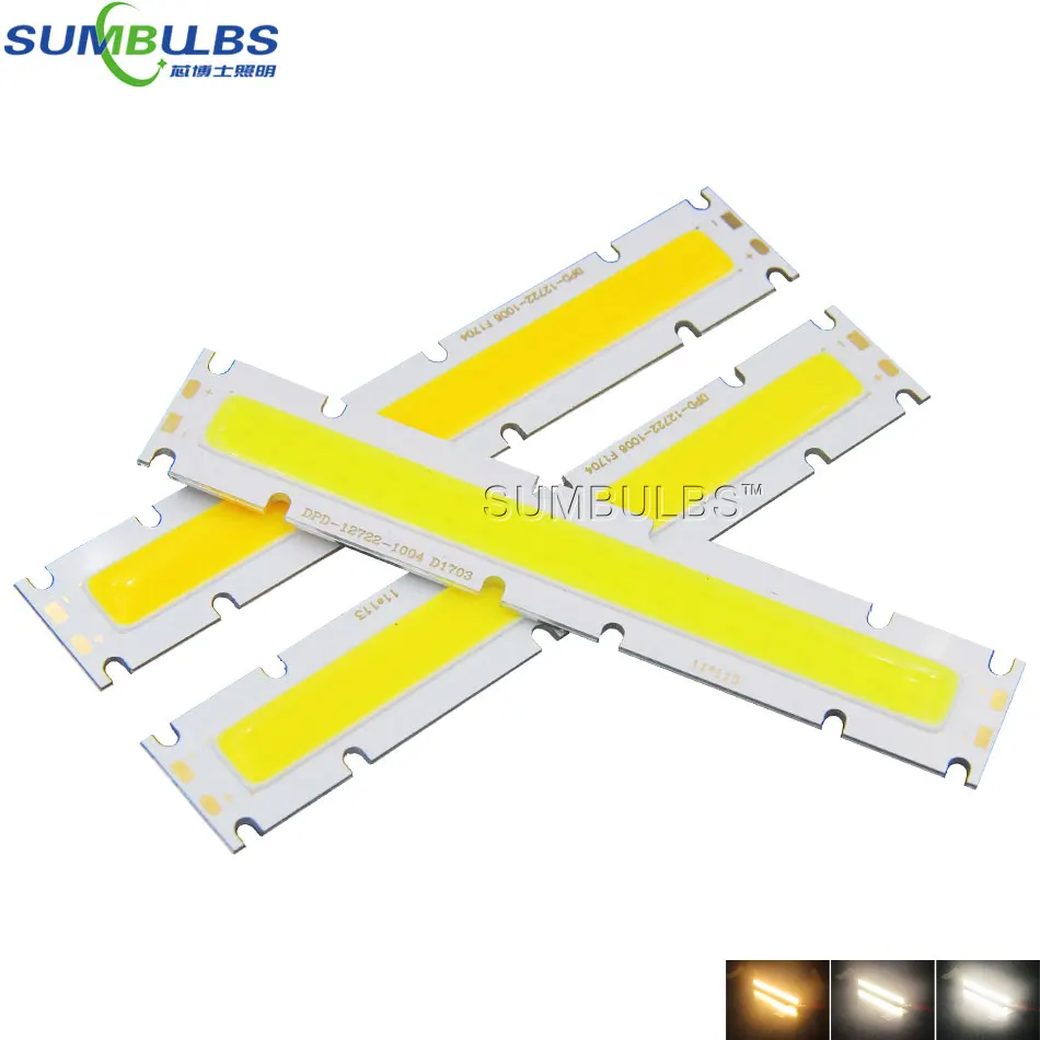 Sumbulbs 127x22mm COB Strip LED Light 20W 30W 40W DC30-33V Warm/ Natural/ Cold White Super Bright DIY Lamp Bulb Lighting | Освещение