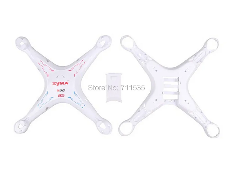 

X5C X5-01 Main Body Cover / Head Cover / Canopy Parts For Syma X5 X5C 2.4G 4CH 6-Axis Remote Control RC Quadcopter Helicopter