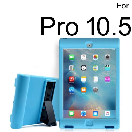 Чехол для iPad Pro 10,5 дети силиконовые мультфильм Kawaii ударопрочный водонепроницаемый падение сопротивления портативный легкий защитный чехол - Цвет: For pad pro 10.5
