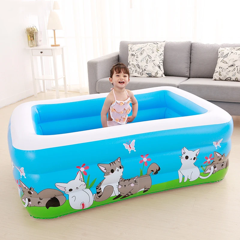 Inflável do Bebê Piscina ao ar Piscina do Bebê Banheira de Água Piscina Livre Portátil Crianças Bacia Banheira 5 Cheap Piscina