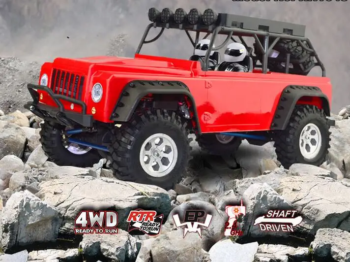 VRX Desert Off Road Crawler Truck 285mm Gelande Jeep 1/10 Scale RC Radio Controller Car VS TRAAXAS JKMAX | Игрушки и хобби