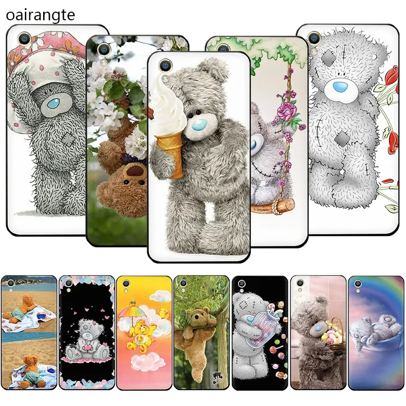 

Tatty Teddy Bear Silicone soft phone case for OPPO R17 R15 F11 Pro R11 R9 S A77 A73 A83 A7 A37 A59 A5