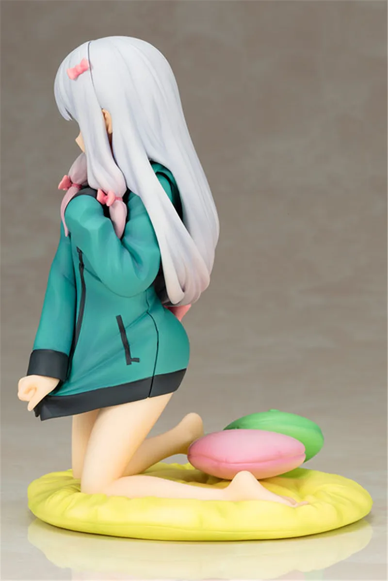 Anime Eromanga Sensei Sagiri Izumi PVC Action Figure Model Toys Kawaii Girl SagiriIzumi Dolls Brinquedos Gift 14cm (3)