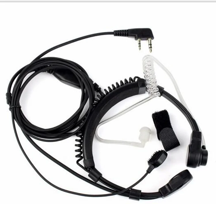 Extendable Throat Mic Earpiece Headset For font b Walkie b font font b Talkie b font