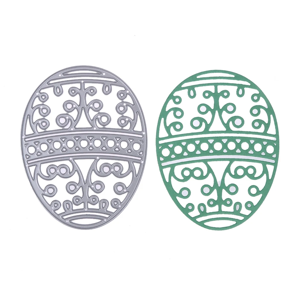 

Unique DIY Metal Cutting Dies Easter Egg Scrapbooking Stencils Album Paper Cards Decoration Embossing Folder Die Cut Template