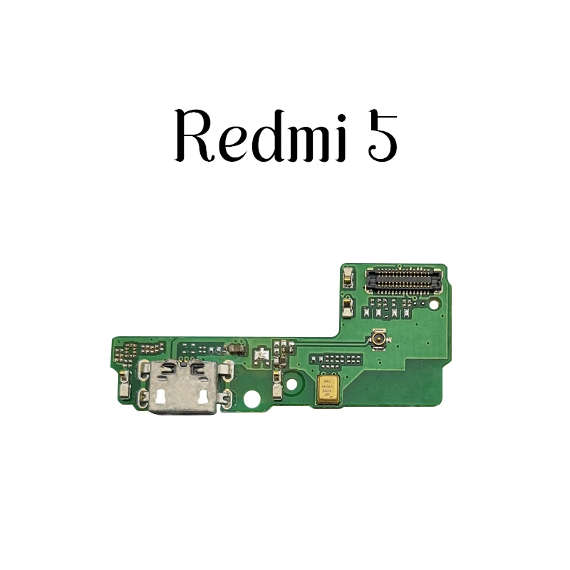 Зарядный порт для XiaoMi redmi 5 redmi note 5 redmi note 5A порт для зарядной USB док-станции+ микрофон Замена модуля Moto - Цвет: For Redmi 5