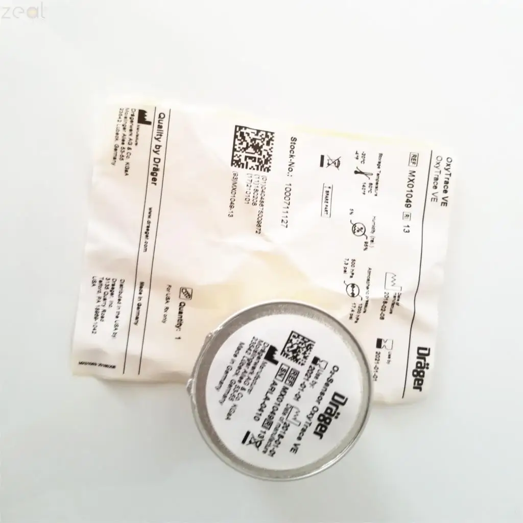 Для Drager кислородный датчик Evita XL Fabius Plus GS premium CE evita вентилятор PN MX01049 новый