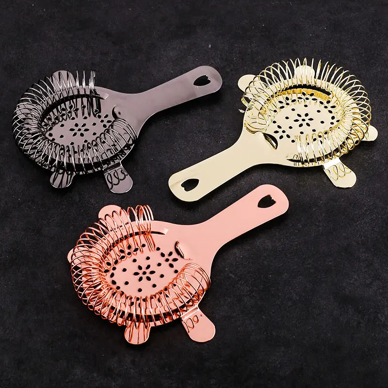 Stainless Steel Cocktail Bar Strainer Bartender Bar Tool For Cocktail