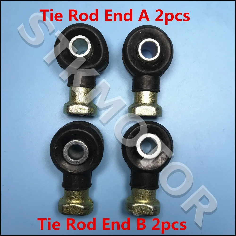 4pcs Buyang Feishen 300CC ATV Quad Tie Rod End A+B D300 G300 H300 Parts 3.1.01.1040/3.1.01.1010 | Автомобили и мотоциклы