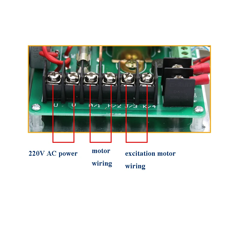 1HP 220V DC Скорость Управление 750 Вт Мотор регулятор двигателя Скорость драйвер