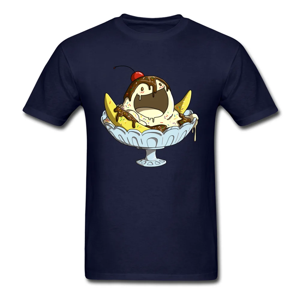 Ice Scream Summer Short Sleeve Tees Summer Autumn Round Neck Cotton Fabric Men Top T-shirts Summer Sweatshirts 2018 Popular Ice Scream navy