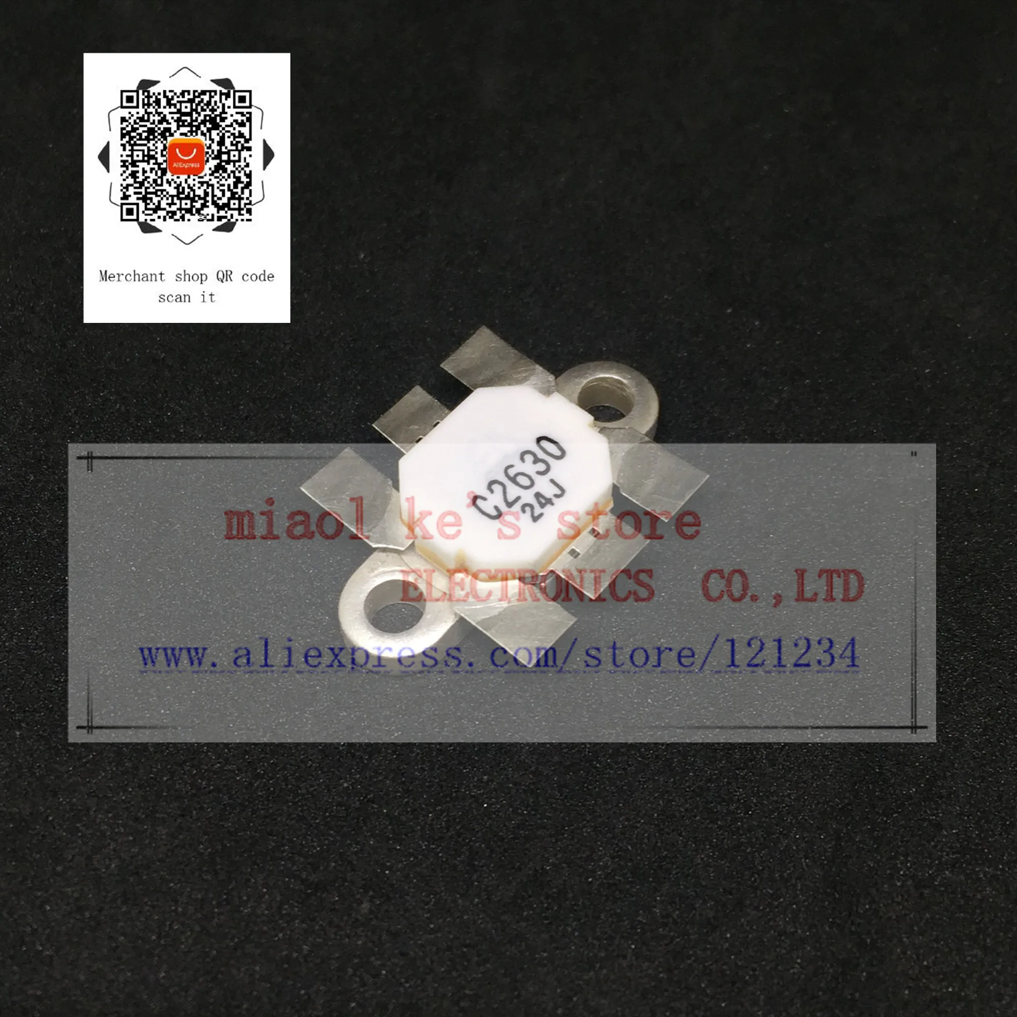 

ORIGINAL C2630 2SC2630 [ 12.5V-35V 14A 50W 175MHz T-40 ] RF POWER TRANSISTOR