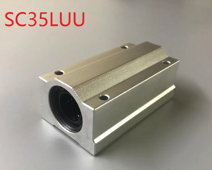 

1pcs SC35LUU SCS35LUU long type linear case unit linear ball bearing block for 35mm linear shaft CNC router parts