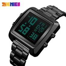 Fashion SKMEI Clock Mens Gold Watches Sports Watch Countdown LED Digital Display Men's Watch Wrist Relogio Masculino Saati 1369 Fashion SKMEI Clock Mens Gold Watches Sports Watch Countdown LED Digital Display Men's Watch Wrist Relogio Masculino Saati 1369