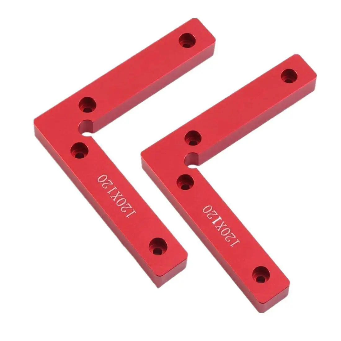 

90 Degree Positioning Squares 4.7 inch x 4.7 inch Right Angle Clamps Woodworking Carpenter Tool Lightweight Corner Clamp