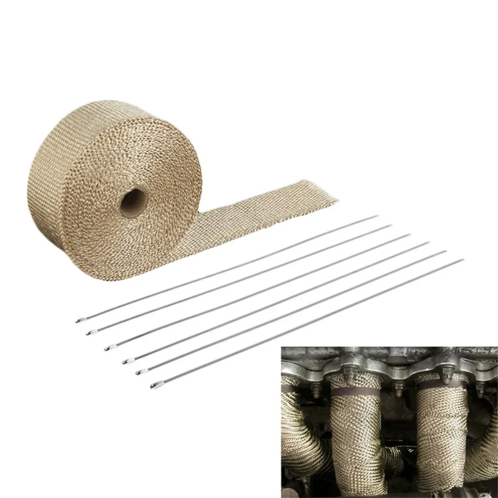 Buy 1.5mm*50mm*15m Roll Fiberglass Exhaust Header