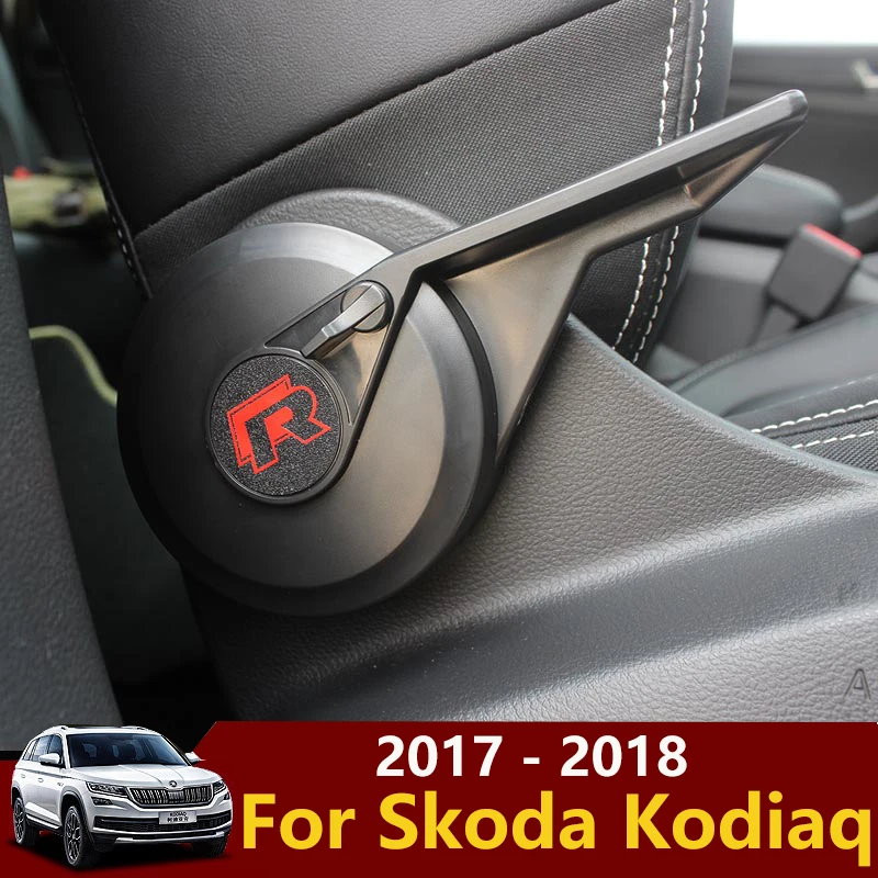

Car styling Interior Auto Seat adjustment button switch Cover trim decorative For Skoda Kodiaq Superb Yeti Octavia A7 2017 2018