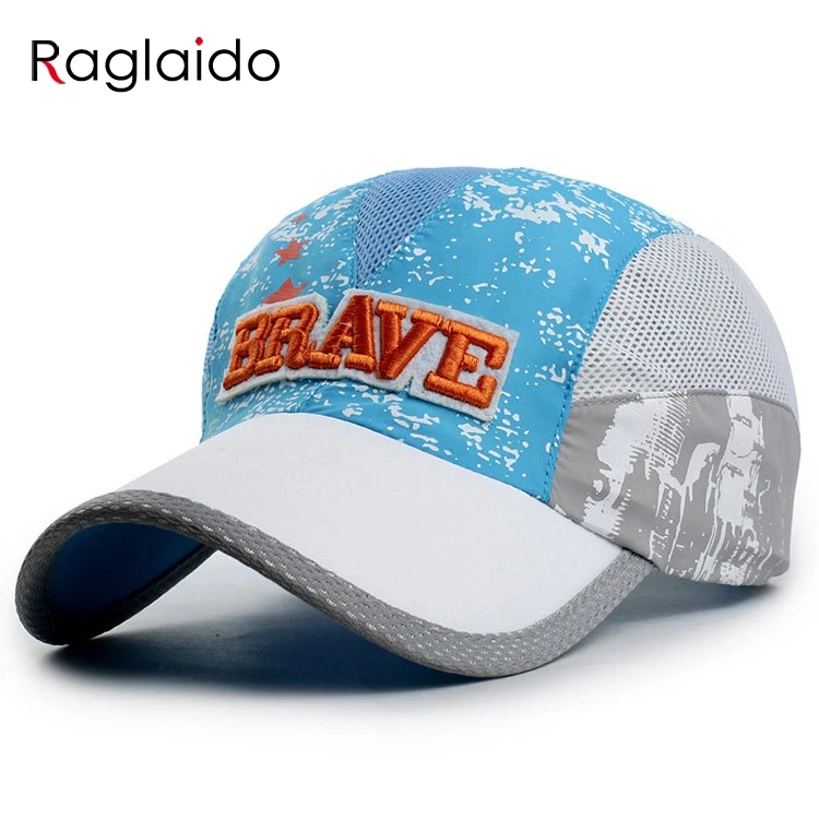 Raglaido бейсболка детская бейсболка для мальчика с буквенным принтом детские летние кепки уличная сетчатая Регулируемая Подростковая Кепка RGSHY026