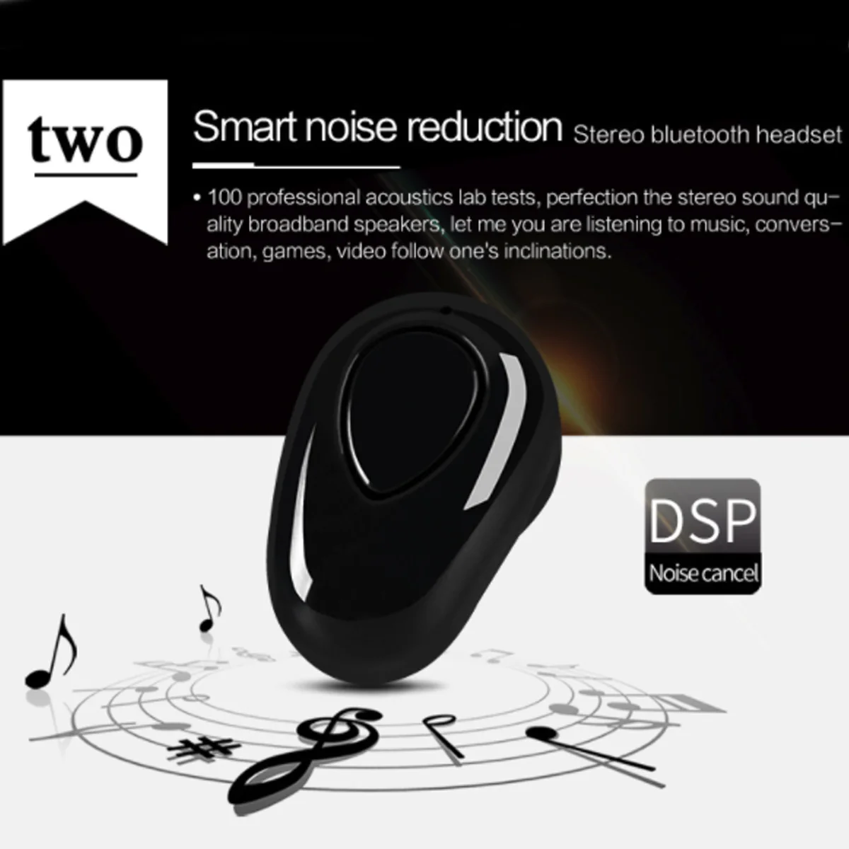 Новые беспроводные Bluetooth наушники S520 Мини спортивная Гарнитура стерео невидимые наушники с микрофоном для iphone XR X 8 7