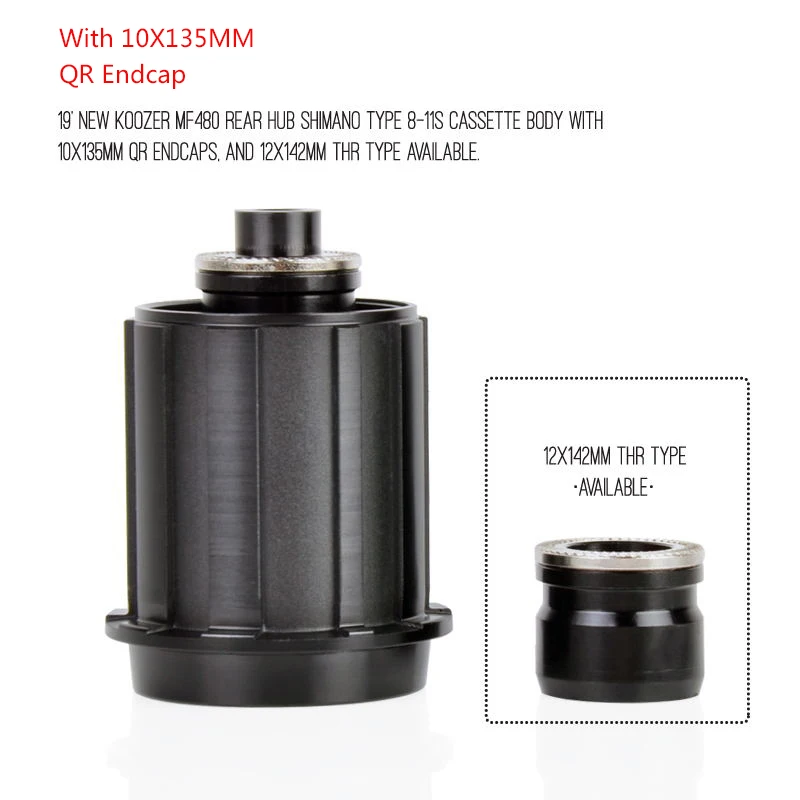 Koozer MF480 24T зубчатое колесо для велосипеда Sram XD 11 12S Кассетный корпус Shiman0 8 9 10 11S FreeHub - Цвет: 10X135mm Shiman0