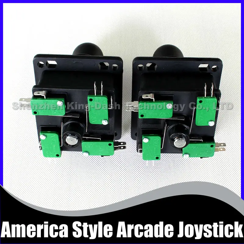 2 шт/комплект Америка Стиль 4, 8 джойстик с микровыключателем для аркадная игра машины, идеальная замена конкурс 8 джойстик