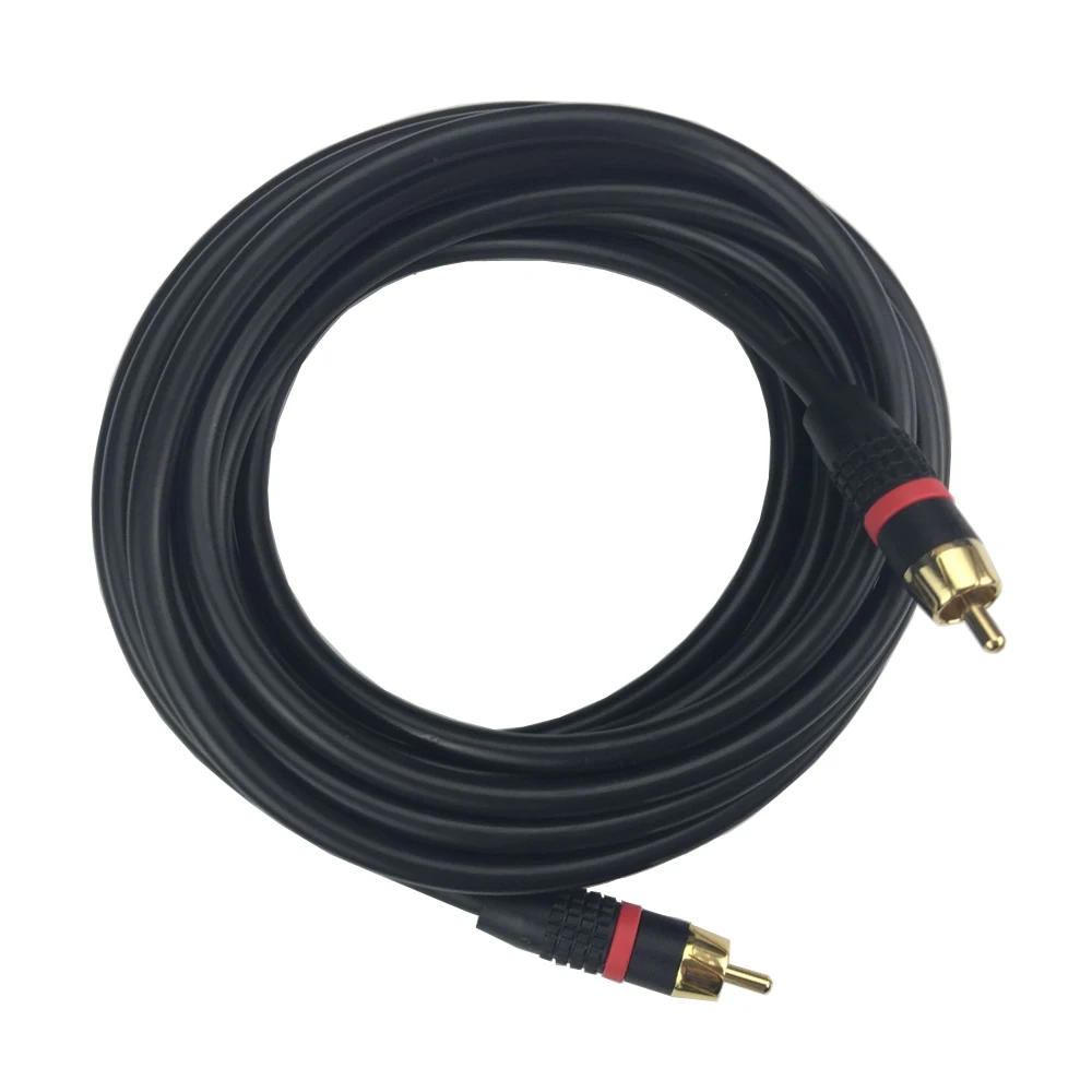 Buy 15ft 5M digital Coaxial Audio/Video RCA cable cord