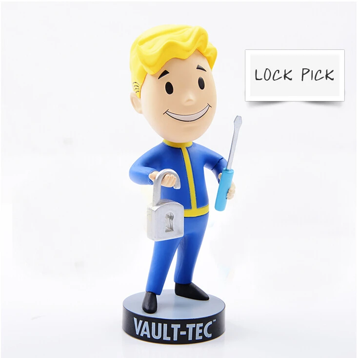 13 см Gaming Heads Fallout 4 vavle Boy TOY Bobbleheads Серия 1 фигурка животного Коллекционная модель игрушки brinquedos куклы