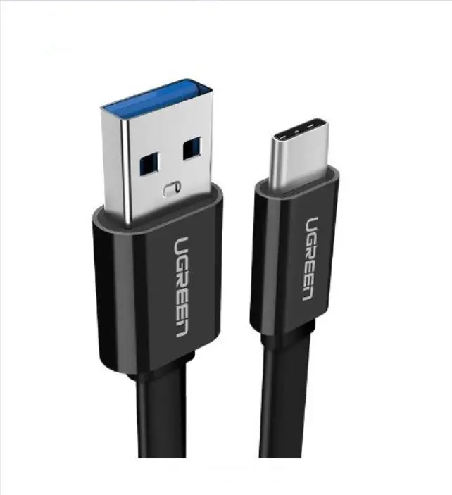  Ugreen USB 3.0 Cable 2.4A Flat USB C Cable Fast Charging USB Type-C Data Charger Cord Cable