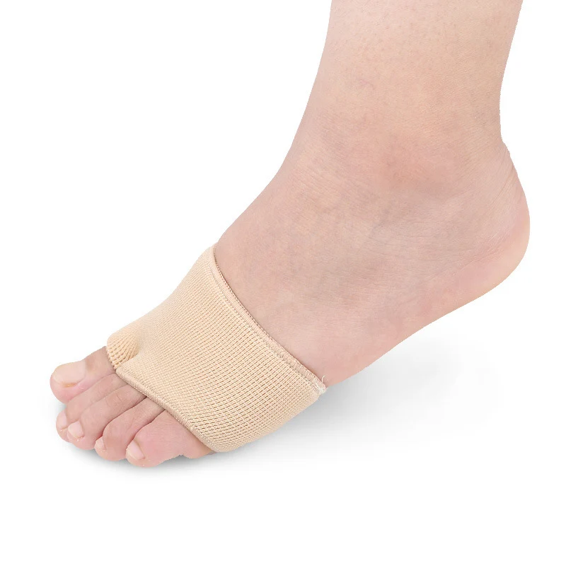 1 пара Ткань плюсневой рукав подошва Подушка гелевые подушечки поддерживает метатарсалгию косточка на большом пальце лечение JIU55
