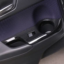YAQUICKA пианино черный автомобиль интимные аксессуары для Toyota CHR C-HR 2016 2017 2018 задняя дверь подлокотника рамки интерьер Авто стиль