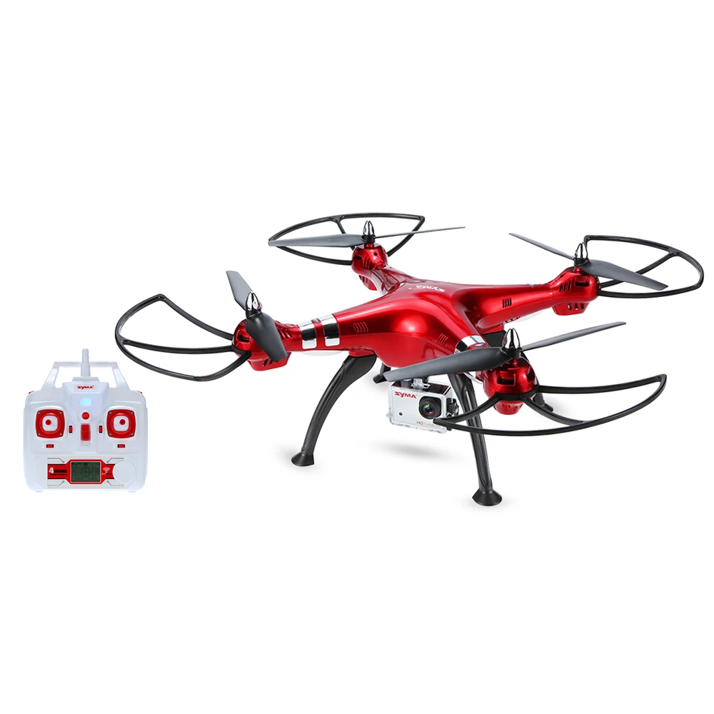 professional rc font b drone b font X8HG with 8 0MP HD Camera Headless Mod RC