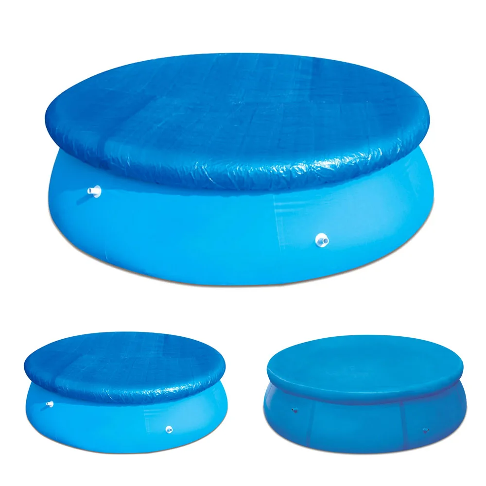 

244/305/366/396cm Round Swimming Pool Cover Roller Family Garden Folding Pool Cover Pools Swimming Pool & Accessories