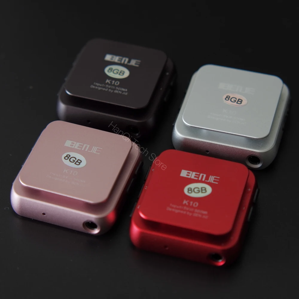Новый оригинальный мини mp3 плеер Benjie K10 с зажимом Портативный 8G спортивный MP3