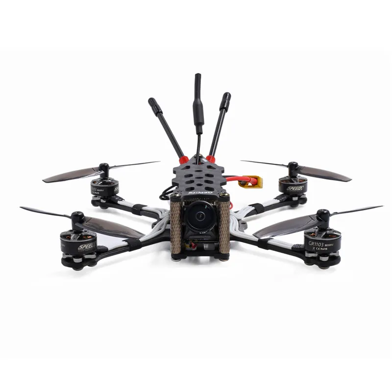 GEPRC PHANTOM зубочистка Фристайл 125 мм 2-4S FPV гоночный Дрон BNF/PNP F4 OSD 12A ESC 1103 мотор IRC Tramp RC модели