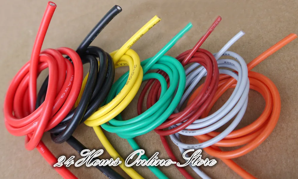 Гибкий силиконовый провод AWG 16 26 5 м 26AWG 30/0 08TS OD 1 мм луженая медная проволока с 10