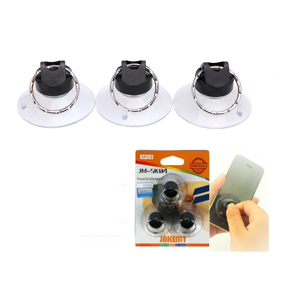 

3PCS JAKEMY JM-SK04 mobile phone repair tool Suction Cup set Disassemble Tool for iphone 6s 6 6plus iPad / Samsung / HTC / Sony
