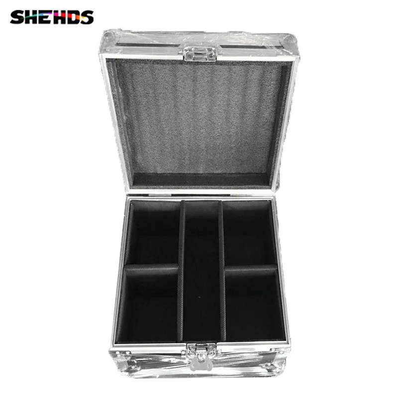 

Flight Case with 4 pieces Mini LED Moving Head 4x10W RGBW Lighting 4in1 RGBW for Disco KTV Party Fast Shipping,SHEHDS