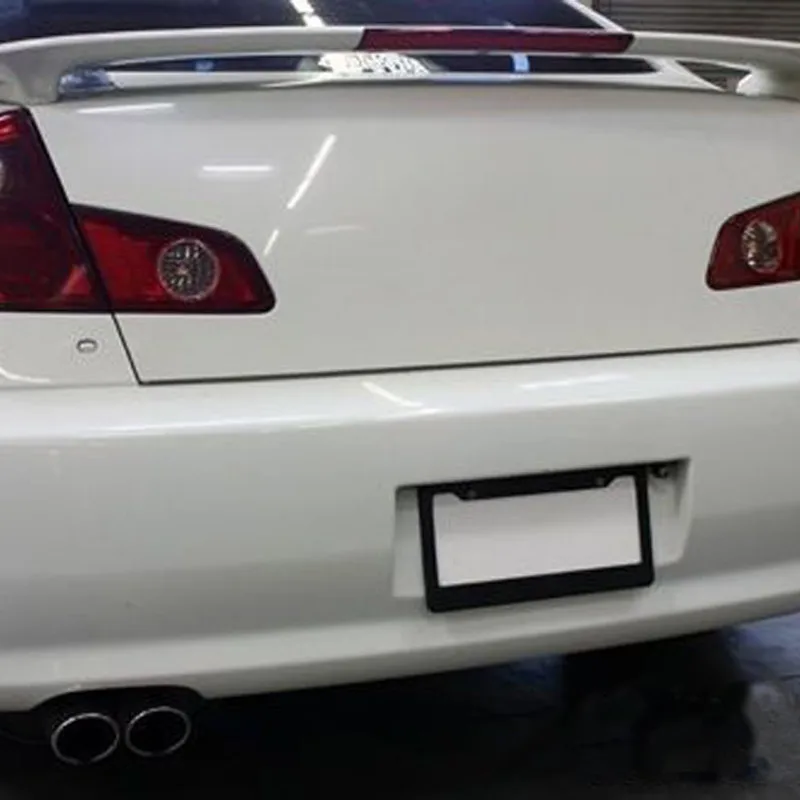 2019 New 2pcs Carbon Fiber Painted Twill License Plate Frame Slim Design With Screw license plate frame car | Автомобили и