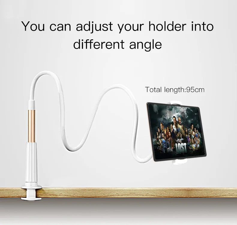 Flexible Long Arm lazy Phone Tablet Holder (9)