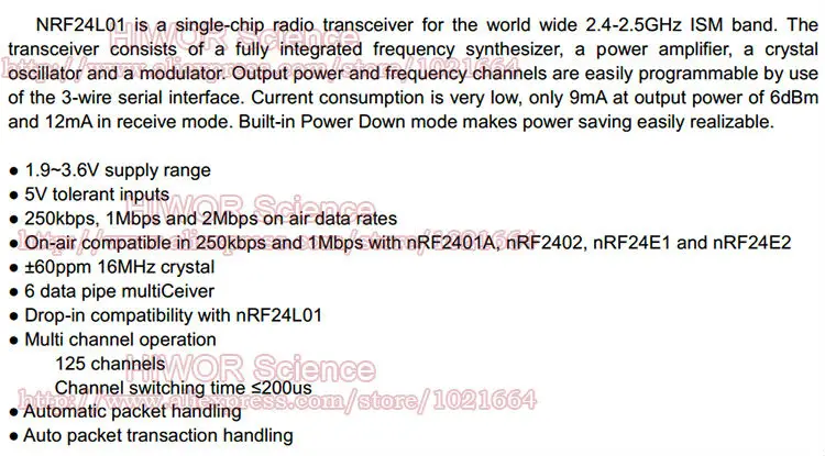 NRF24L01+ 3