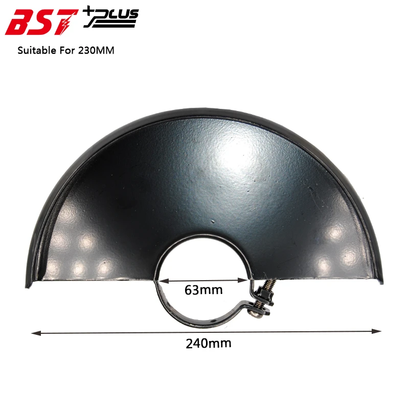 Black Metal Wheel Safety Guard Protection Cover For 230MM Angle Grinder
