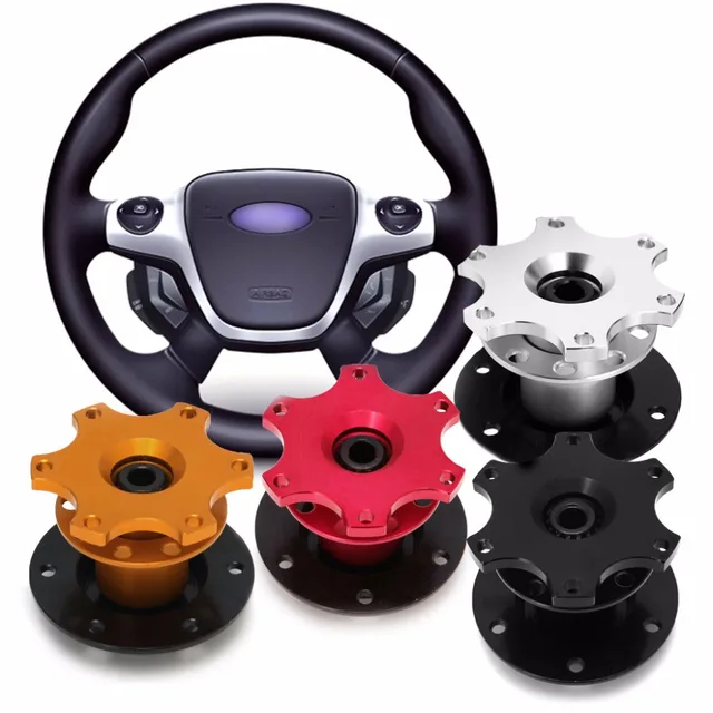 New Universal Car Steering Wheel Quick Release Hub Racing Adapter Snap