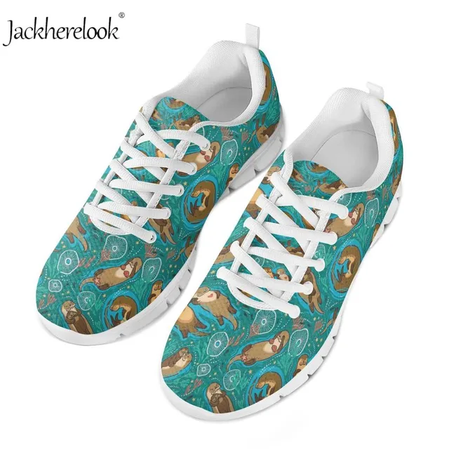$US $27.54 Jackherelook Women Casual Shoes Fashion Eurasian River Otter Print Vulcanize Sneakers Tenis Feminin