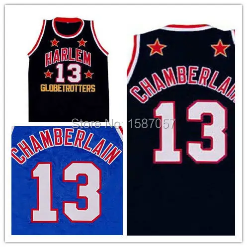 wilt chamberlain globetrotters jersey