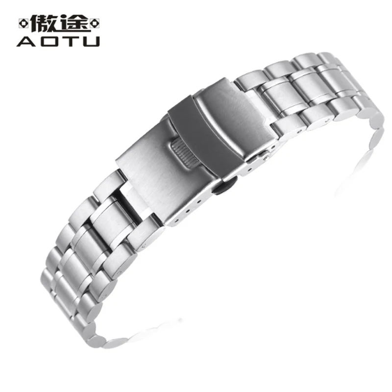 

Stainless Steel Watch Straps For IWC/Tissot/Diesel Men Watch Band 22 24mm Mesh Watchbands For All Brand Male Clock Bracelet Belt