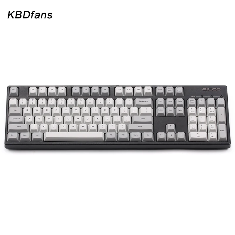 

pbt keycaps dye subbed cherry profile 105keys red grey esc keys for cherry mx mechanical