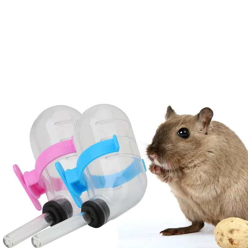 1PC Pet Hamster Drinking Bottle Cage Hanger Water Bottle Dispenser With