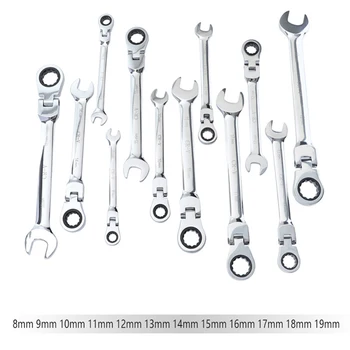 

12Pcs Car Repair Set Wrenches Key Spanners Woodworking Machinery Wrench Sets Hand Tools Wrenches Keys Set 8mm-19mm